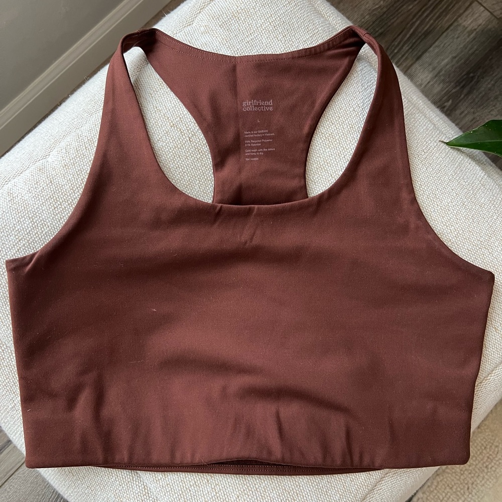 Girlfriend Collective Size L Sports Bra Good Condition